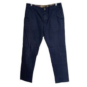 Ball and Buck The 6 Point Pant Men's Navy Chinos Size 34 Made in USA